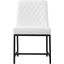 Bryce White Faux Leather Dining Chair Set of 2