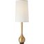 Bulb Vase Table Lamp In Brushed Brass