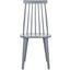 Burris 17 Inch Spindle Side Chair in Grey