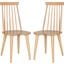 Burris 17 Inch Spindle Side Chair in Natural