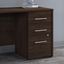 Bush Business Furniture Office 500 16W 3 Drawer File Cabinet in Black Walnut