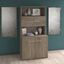 Bush Business Furniture Office 500 36W Tall Storage Cabinet with Doors and Shelves in Modern Hickory