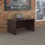 Bush Business Furniture Series C 48W x 30D Shell Desk in Mocha Cherry