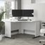 Bush Business Furniture Studio A 48W Corner Computer Desk in White