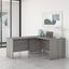 Bush Business Furniture Studio C 60W x 30D L Shaped Desk with 42W Return in Platinum Gray