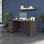 Bush Business Furniture Studio C 66W x 30D Office Desk with 2 Drawer Mobile File Cabinet in Storm Gray