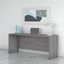Bush Business Furniture Studio C 72W x 24D Credenza Desk in Platinum Gray