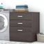 Bush Business Furniture Universal Laundry Room Storage Cabinet with Drawers in Storm Gray