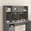 Bush Furniture Cabot 72W Desk Hutch in Modern Gray