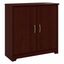 Bush Furniture Cabot Small Bathroom Storage Cabinet with Doors in Harvest Cherry
