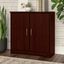 Bush Furniture Cabot Small Storage Cabinet with Doors in Harvest Cherry Wc31498