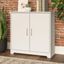 Bush Furniture Cabot Small Storage Cabinet with Doors in White