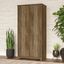 Bush Furniture Cabot Tall Storage Cabinet with Doors in Reclaimed Pine Wc31599