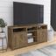 Bush Furniture Cottage Grove 65W Farmhouse Tv Stand For 75 Inch Tv in Reclaimed Pine