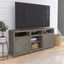 Bush Furniture Cottage Grove 65W Farmhouse Tv Stand For 75 Inch Tv in Restored Gray