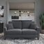 Bush Furniture Coventry 73W Sofa in Dark Gray Microsuede