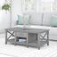 Bush Furniture Key West Coffee Table With Storage In Cape Cod Gray