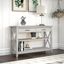 Bush Furniture Key West Console Table With Drawers And Shelves In Linen White Oak