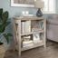Bush Furniture Key West Small 2 Shelf Bookcase in Washed Gray