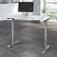 Bush Furniture Move 40 Series 48W X 24D Electric Height Adjustable Standing Desk In White