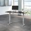 Bush Furniture Move 40 Series 60W X 30D Electric Height Adjustable Standing Desk In Mocha Cherry