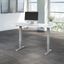 Bush Furniture Move 40 Series 60W X 30D Electric Height Adjustable Standing Desk In White
