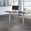 Bush Furniture Move 40 Series 72W X 30D Electric Height Adjustable Standing Desk In Storm Gray