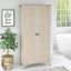 Bush Furniture Salinas Bathroom Storage Cabinet with Doors in Antique White