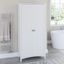 Bush Furniture Salinas Bathroom Storage Cabinet with Doors in Pure White