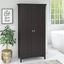 Bush Furniture Salinas Bathroom Storage Cabinet with Doors in Vintage Black