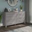 Bush Furniture Somerset 6 Drawer Dresser In Platinum Gray