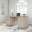 Bush Furniture Somerset 60W Office Desk with Drawers in Sand Oak