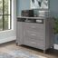 Bush Furniture Somerset Office Storage Credenza In Platinum Gray