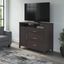 Bush Furniture Somerset Tall Tv Stand With Storage In Storm Gray