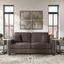 Bush Furniture Stockton 73W Sofa in Chocolate Brown Microsuede