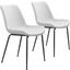 Byron Dining Chair Set of 2 White