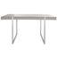 Cael Dining Table in Grey and Silver