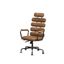 Calan Office Chair In Retro Brown Top Grain Leather