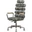 Calan Vintage Black Leather Executive Office Chair