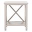 Candence Quartz Gray End Table