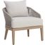 Capri Lounge Chair In Drift Brown And Palazzo Cream