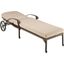Capri Taupe Outdoor Chaise Lounge