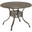 Capri Taupe Outdoor Dining Table 6659-30