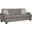 Carter 86 Inch Sofa In Gray