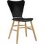 Cascade Black Wood Dining Chair