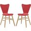 Cascade Red Dining Chair Set of 2