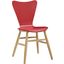 Cascade Red Wood Dining Chair