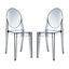Casper Smoke Dining Chairs Set of 2 EEI-906-SMK