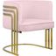 Castledale Pink Velvet Accent Chair