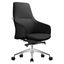Celeste Series Office Chair In Black Leather